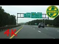 Garden State Parkway Exits 102 to 0 southbound 4K