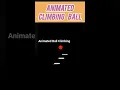 Bouncing Climbing Ball Using HTML and CSS