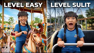 NAIK WAHANA DUFAN DARI SANTAI SAMPAI EKSTREM! 😱 Clarissa & Bang Api Nekat!
