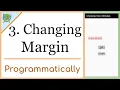 3 Programmatically Change Margin of Views