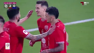 اهداف مباراة الدحيل و السيلية والتي انتهت بالتعادل الايجابي 2 2 