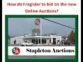 Register Online for the New Hibid Auction