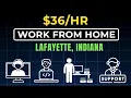 Top 5 REMOTE Jobs in Lafayette Indiana Hiring Immediately