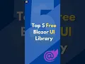 5 Top Free Blazor UI Components for Stunning Web Apps