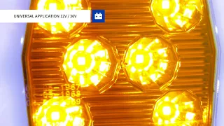 Video: LED Dagrijverlichting met knipperlicht functie | 12-24v | V10C2-780B5