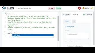 Master 2D Arrays in Python Nested Lists Simplified