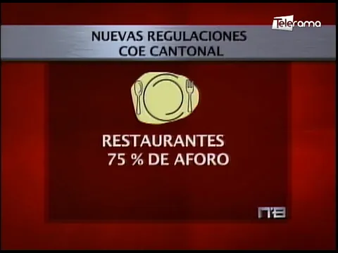 Nuevas regulaciones COE Cantonal