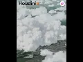 Clouds sim and rendering in Houdini - complete setup and hip file