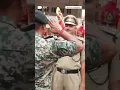 BSF Indian Army exchange sweets at Attari Wagah border on 80th Independence Day