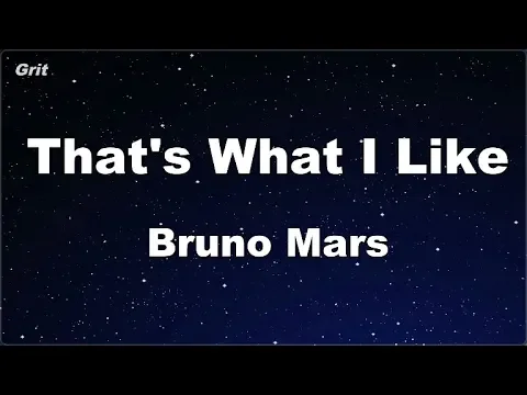 Download MP3 That's What I Like - Bruno Mars Karaoke 【No Guide Melody】 Instrumental