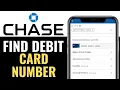 How to Find Debit Card Number on Chase App 2025 QUICK EASY