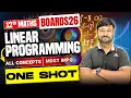 Linear Programming Problems in One Shot Complete Chapter 12 for Class 12 Maths Boards 2026 Exams