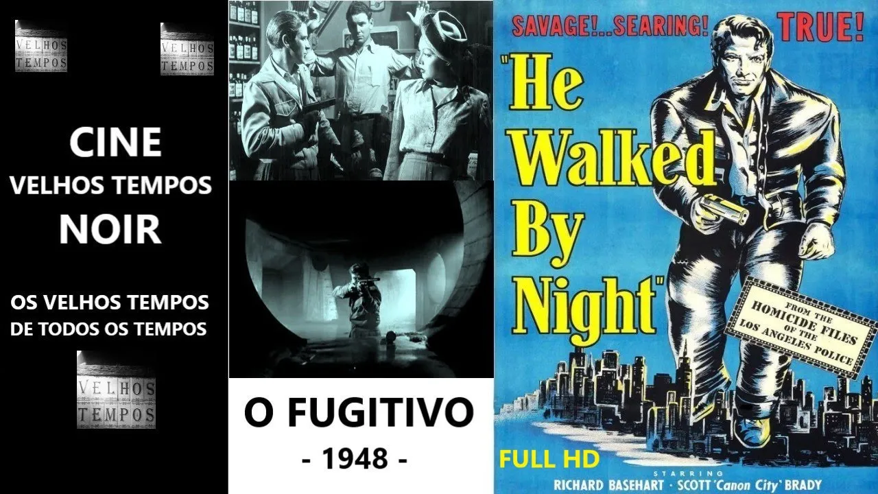 O Fugitivo (1948), Richard Basehart & Scott Brady, Legendado