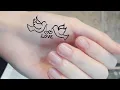 Love tattoo design love birds tatoo design