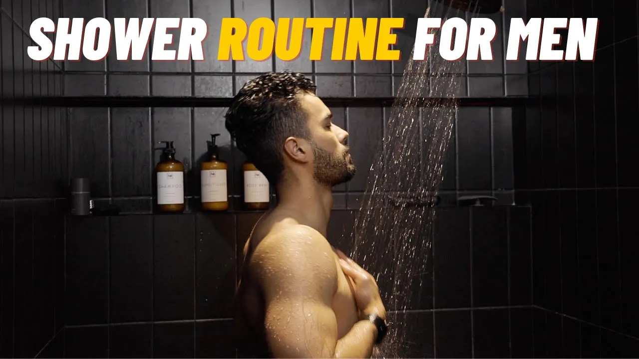 A 7 Step Masculine Shower Routine