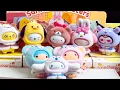 Unboxing the new Miniso Sanrio Characters Little Cape Vinyl Plush Blind Box series Face Swap
