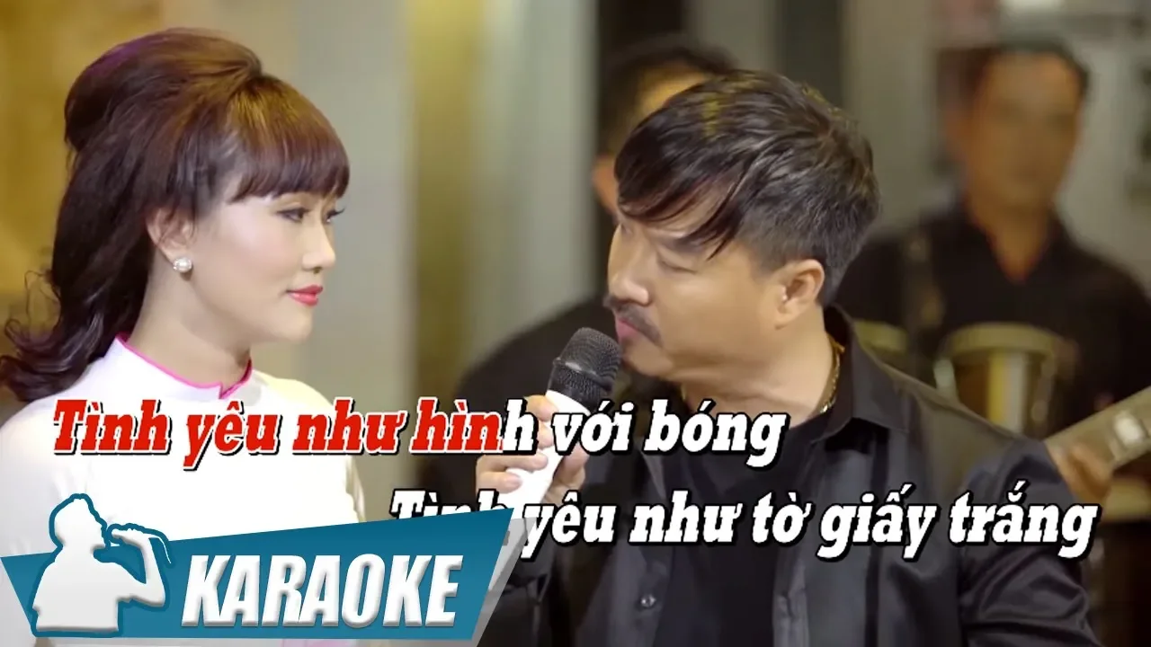 [KARAOKE] Thiệp Hồng Anh Viết Tên Em - TVM ft VV
