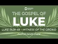 Luke 19 28-48 - Witness of the Crowd