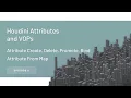 Attribute Create Delete Promote Bind From map Overwrite - Houdini Attributes and VOPs ep 6
