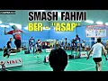 Download Lagu Akhirnya FAHMI Si Smash Petir Keluarkan Pukulan Sampai BERASAP 🔥  Kempol Cup