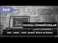 DERSLERI - Faydali fonksiyonlar
