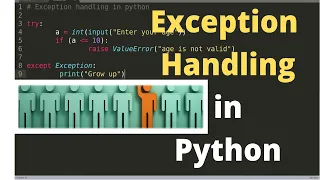 5 python tutorial for beginner Exception handling in python 2020