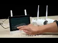 How to Connect the Camera to the ANNKE 4CH Wireless NVR System