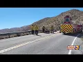 Highway 74 back open after vehicle goes over the side of road near Vista Point