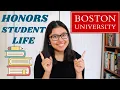 Boston University Honors College PERKS Kilachand Honors College