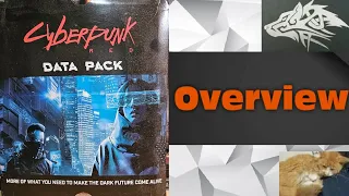 Overview of Data pack for Cyberpunk RED 4th edition from R Talsorian Games