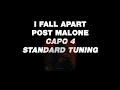 post malone i fall apart and chords