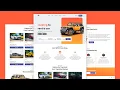 Responsive Car Rental Website Using HTML CSS And JavaScript