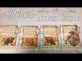 Altered Index Cards Junk Journal Cards with Side Tabs