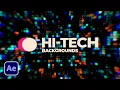 Create Hi-Tech Motion Graphic Backgrounds in After Effects Tutorial