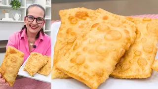 PASTEL DE FEIRA CASEIRO SUPER FÁCIL E DELICIOSO! MASSA INCRÍVEL! - Isamara Amâncio