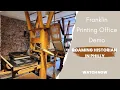 Demo at the Franklin Printing Office in Philly
