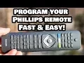 Programming Your Phillips Universal Remote Control to ANY Device