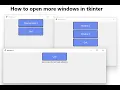 Create more windows with tkinter
