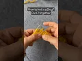 P2TOG Stitch Tutorial - Purl 2 together decrease