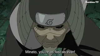 all kage recognizes that minato is the fastest kage reanimated kage join shinobi war english sub