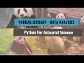Python for Actuaries - Lesson 6