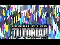 Rowbite Plexus RGB Animation After Effects Tutorial Background