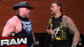 10 November 2025 Raw Highlights Brock Lesnar Returns And Confronts Cm Punk On Raw 