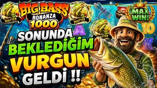 SLOT OYUNLARI 🐟 BİG BASS BONANZA 1000 🐟 SONUNDA BEKLEDİĞİM VURGUN GELDİ !!