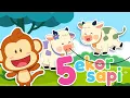 Download Lagu Lagu Anak 5 Ekor Sapi 🐮  | Belajar Hitung 1 2 3 4 5 bareng Sapi!