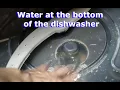 Dishwasher water not draining how to fix