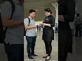 Download Lagu Pretty Air Hostess Talks to Young Passenger at Airport | Confident Cabin Crew Moment #shorts #dubai