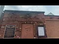 Brick wall sculptures in sugarcreek Ohio
