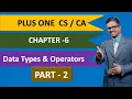 Chapter-6 Part 2 Plus One Computer Science Application Complete Based Tutorial c