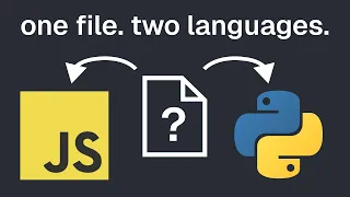 this code runs in both JS and Python